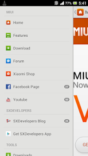 MIUI - screenshot thumbnail