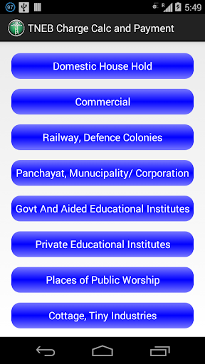 TNEB Charge Calc and Payment