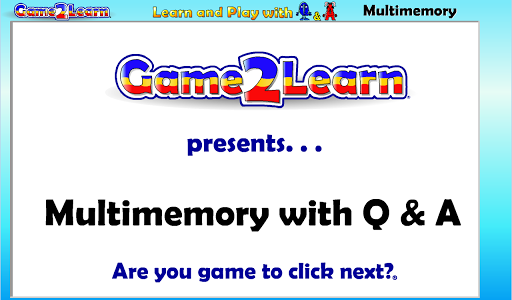 Multimemory with Q A