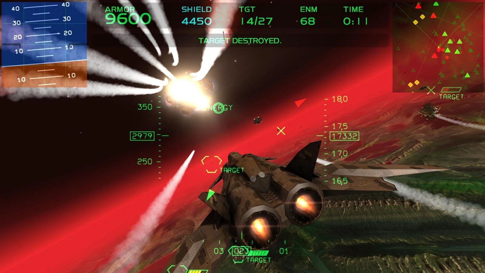   Fractal Combat X (Premium): captura de pantalla 