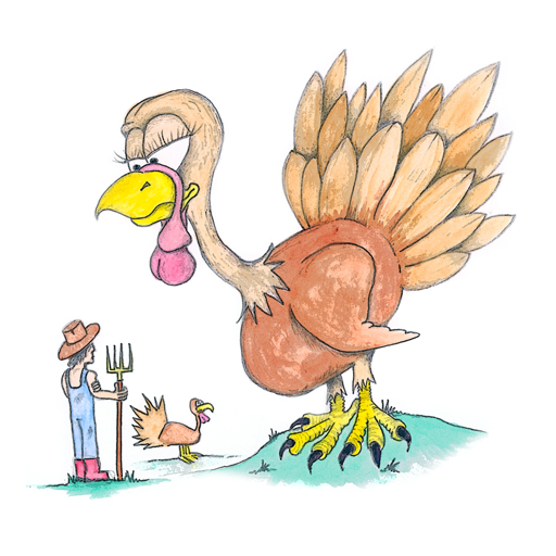 Tina the Christmas Turkey 書籍 App LOGO-APP開箱王