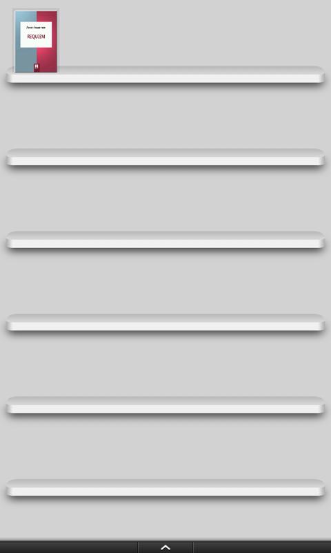 Android application The book "Requiem" screenshort