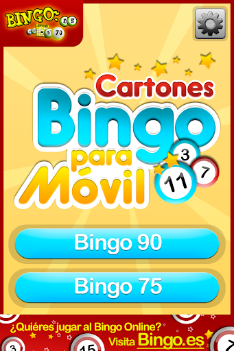 Cartones de Bingo