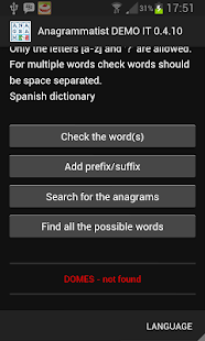 How to mod Anagrammatist DEMO IT patch 0.4.10 apk for android