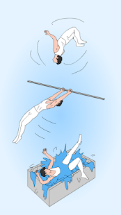 Capture d'ecran de l'application Android Crazy Horizontal bar