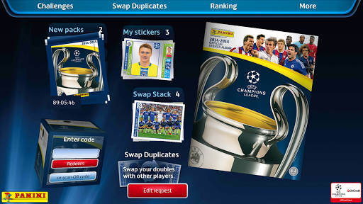 UCL Virtual Sticker Collection