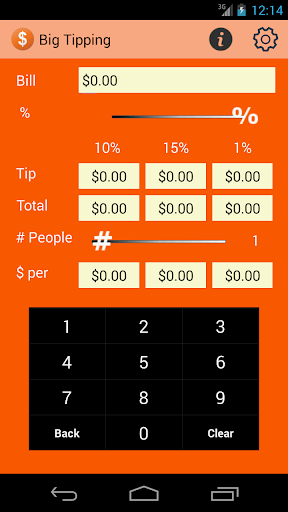 Big Tipping Tip Calculator