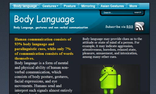 【免費通訊App】身体语言的秘密-APP點子