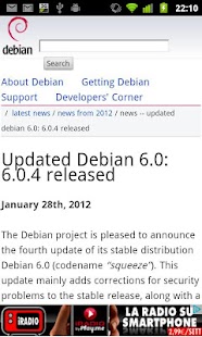 Lastest Debian News APK for Android