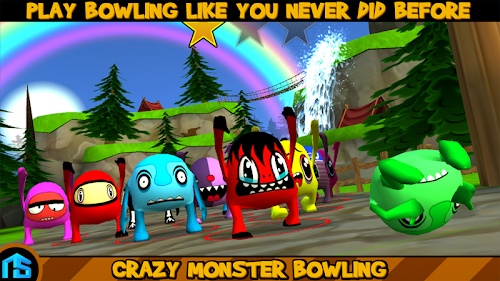 Android application Crazy Monster Bowling - PRO screenshort