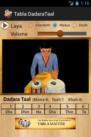 Tabla Dadara Taal