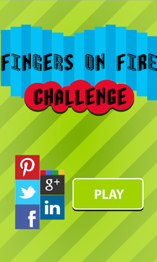 Fingers on Fire Challenge