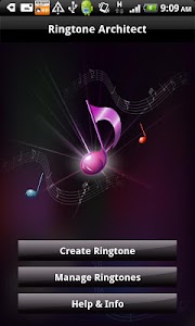 Screenshot Ringtone Architect Pro v1.3 (build 6)