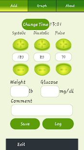 Blood Pressure BP Log Diary