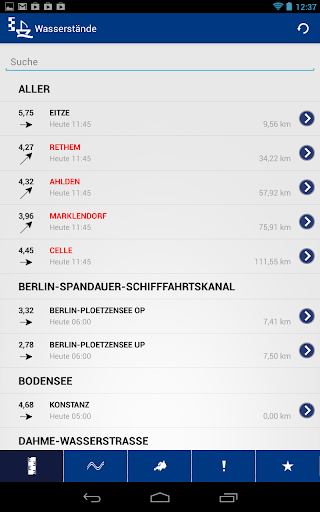 【免費天氣App】Wasserstand + Gezeiten Pegel-APP點子