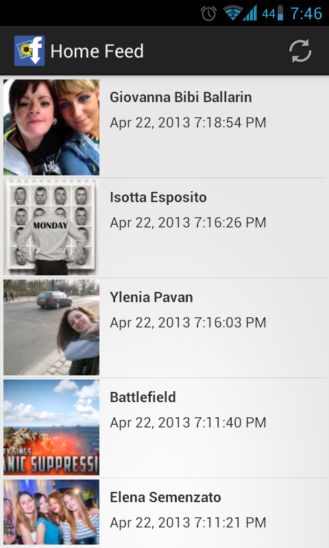 MyPhotoDownloader for Facebook - screenshot