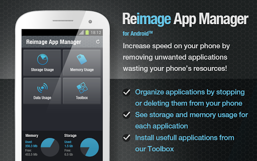 Reimage App Manager