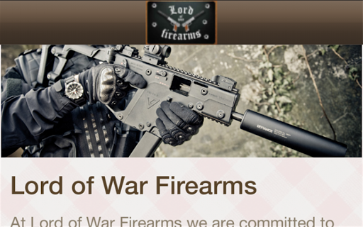 【免費購物App】Lord of War Firearms-APP點子