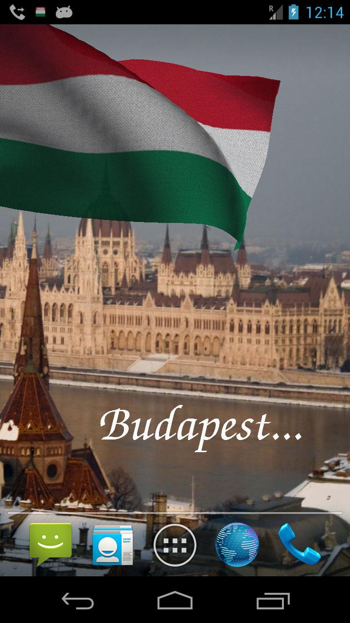 3D Hungary Flag Screen 2