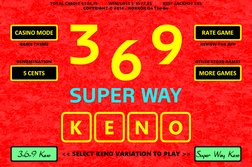 369 Super Way Keno