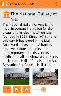 Tirana Audio Guide Screenshots 3