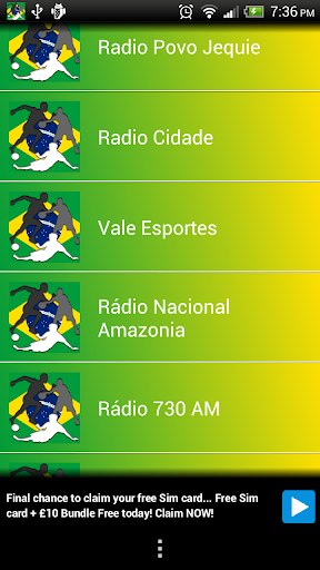 【免費音樂App】Brazilian Sports Radio-APP點子