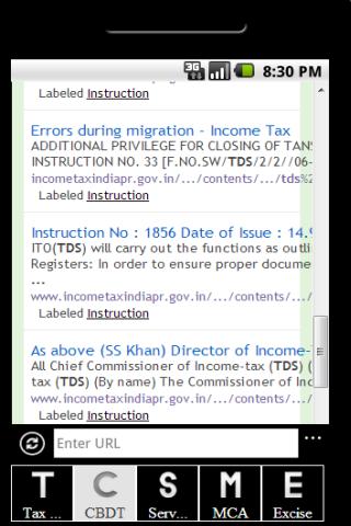 Tax Circular Notice Finder