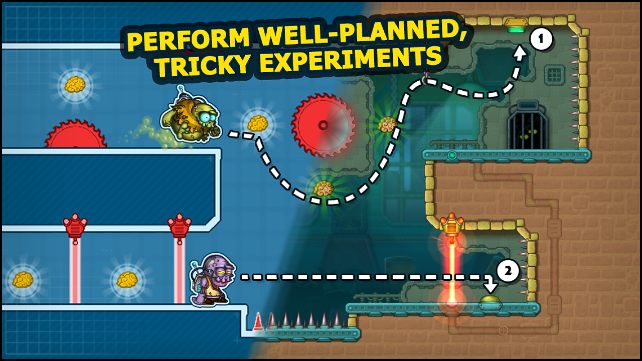  #Android   Deadlings   anche agli zombie piacciono i puzzle!!!!