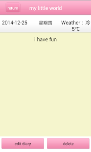 Diary Screenshots 2