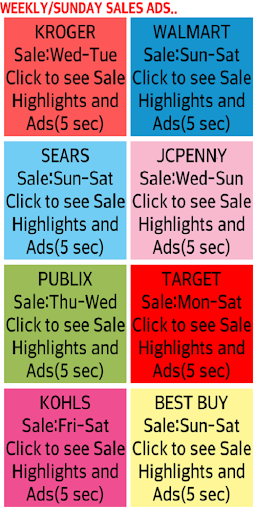 Weekly Sales Ads SneakPeek