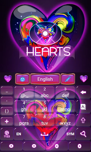 免費下載個人化APP|Hearts Keyboard Theme app開箱文|APP開箱王