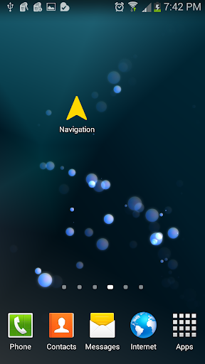 Yellow Navigation Shortcut