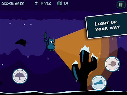 Bronko Blue, the kitten copter - screenshot