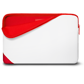 HP Chromebook 11용 커버(흰색/빨간색)