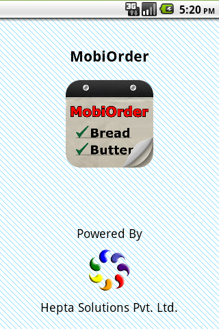 MobiOrder - Buy Sell System