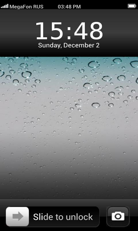 iPhone 5 Launcher(Lock Screen) - screenshot