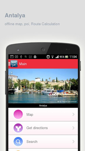 Antalya Map offline