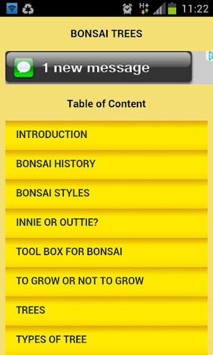 Bonsai Trees App