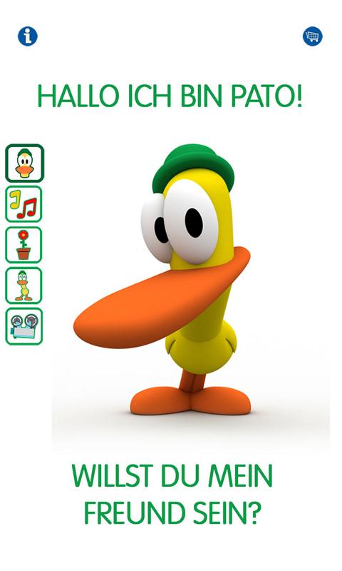Android application Talking Pato Premium screenshort