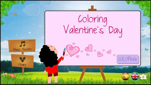 Coloring Valentine's Day