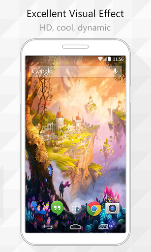 Sky Castles Live Wallpaper