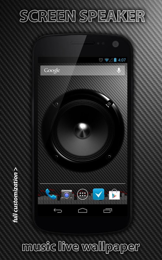 Screen Speaker Music Wallpaper - screenshot