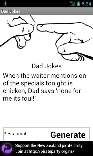 【免費娛樂App】Dad Jokes (Free)-APP點子