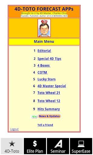4D Toto App