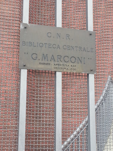 Biblioteca Centrale G. Marconi - C.N.R.