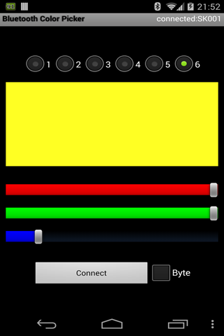 Bluetooth Color Picker