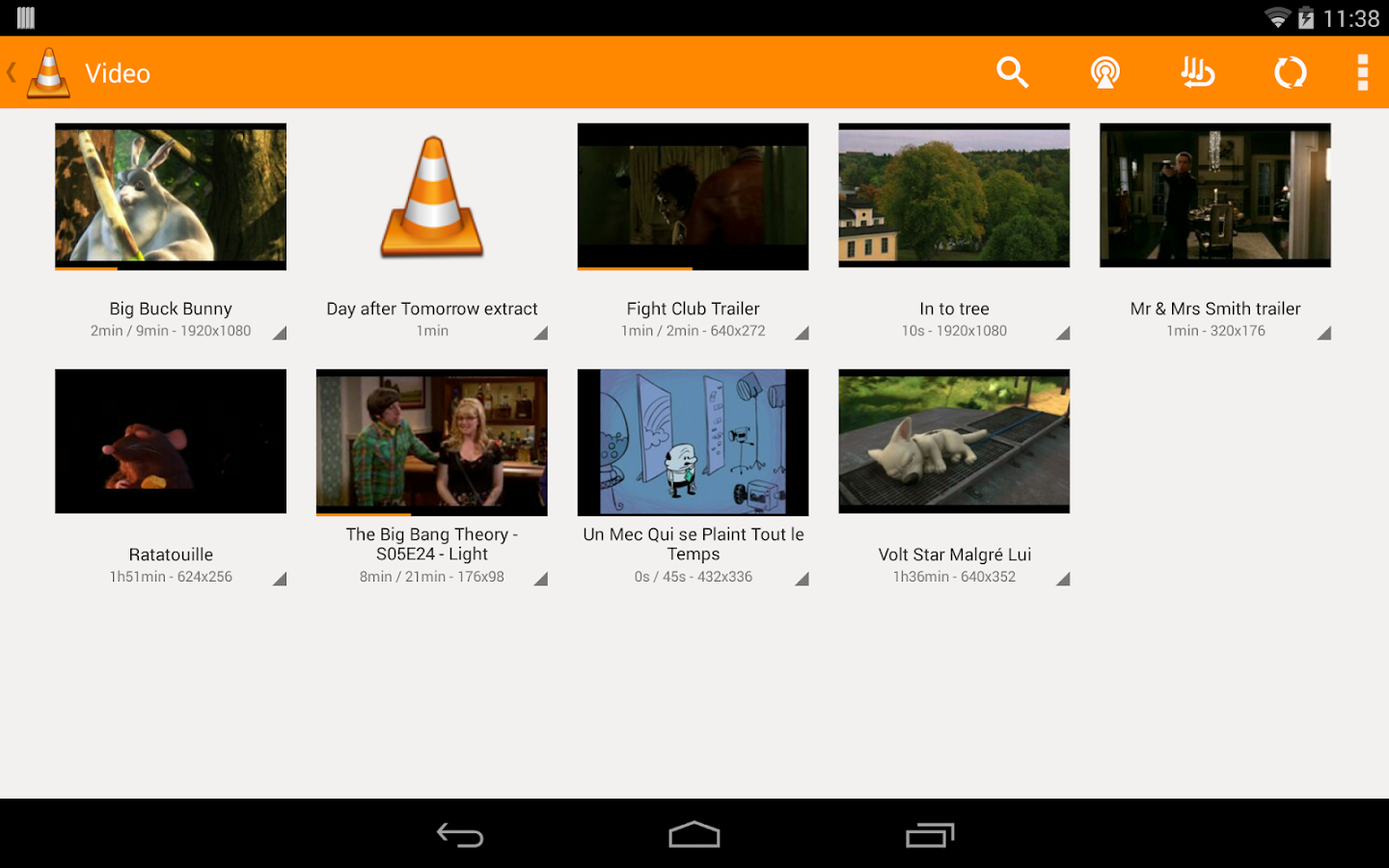 VLC for Android - screenshot