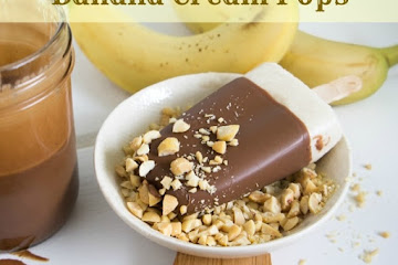 Chocolate Dipped Banana Cream Pops
