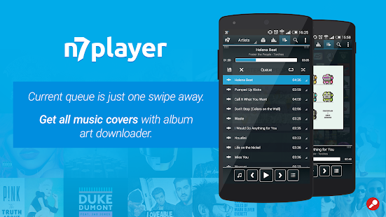  ‪n7player Music Player Unlocker‬‏- صورة مصغَّرة للقطة شاشة  