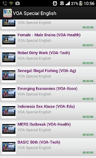 VOA Special English Screenshots 0
